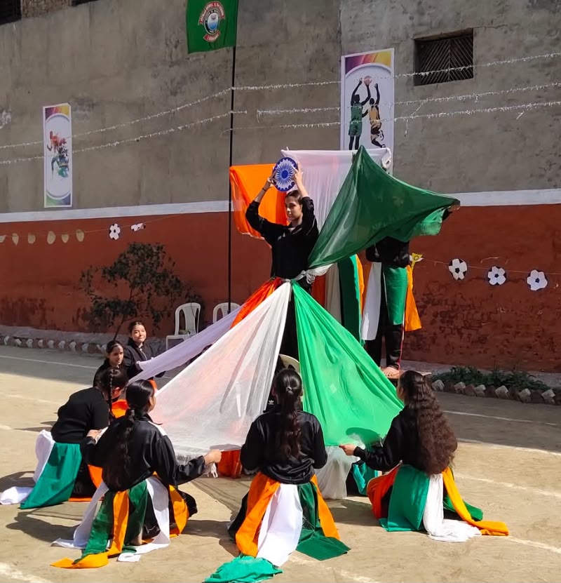 Sports day celebrations